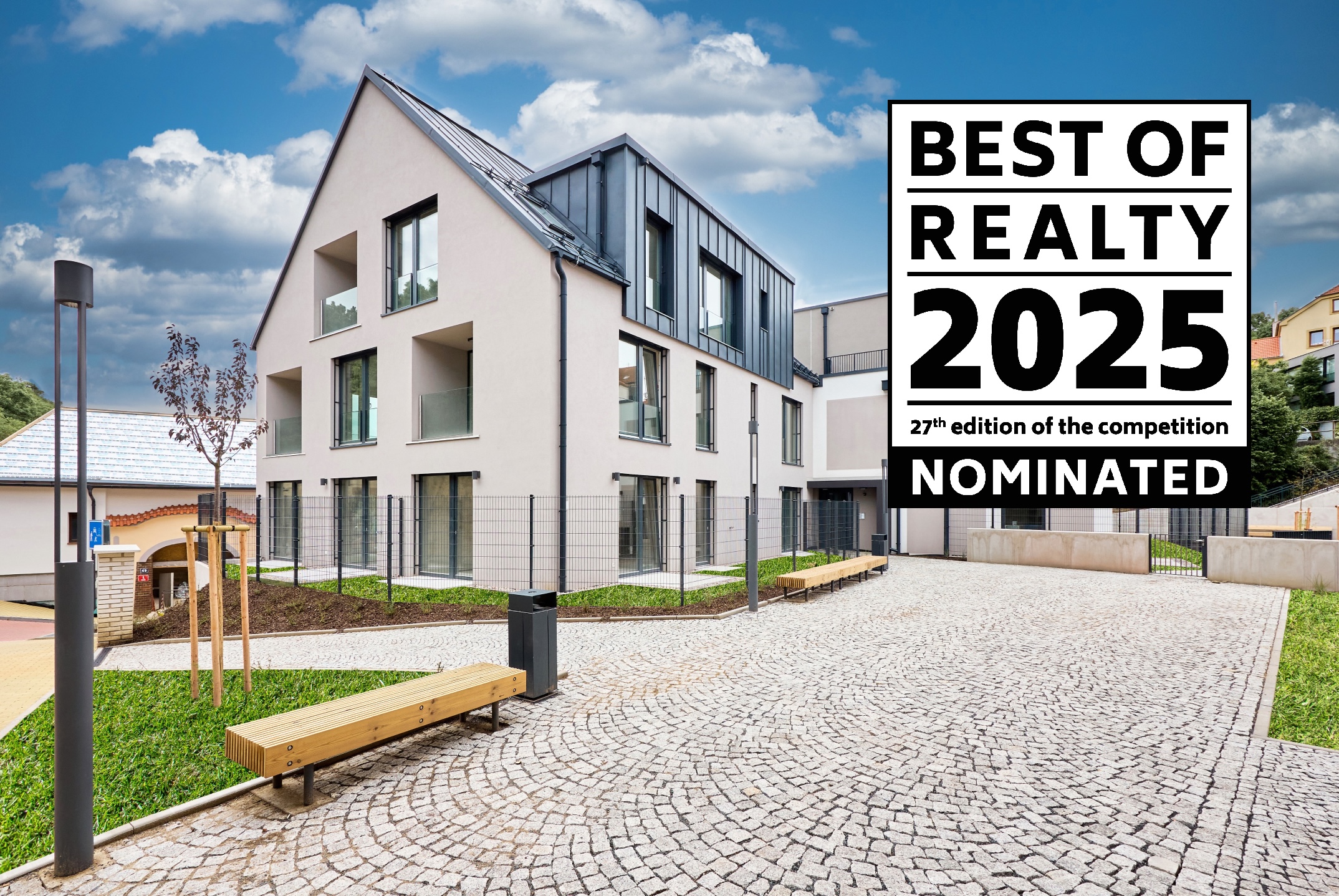 Lysolajský dvůr nominován do prestižní soutěže Best of Realty 2025